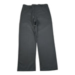 I'M Brian Pantalone tinta unita con Fantasia A Righe Nero per Bambino PA2219J NERO I'M BRIAN 