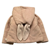 PAZ RODRIGUEZ cappotti tinta unita con cappuccio e orecchie Rosa per Neonata 012192046A ROSA PAZ RODRIGUEZ 