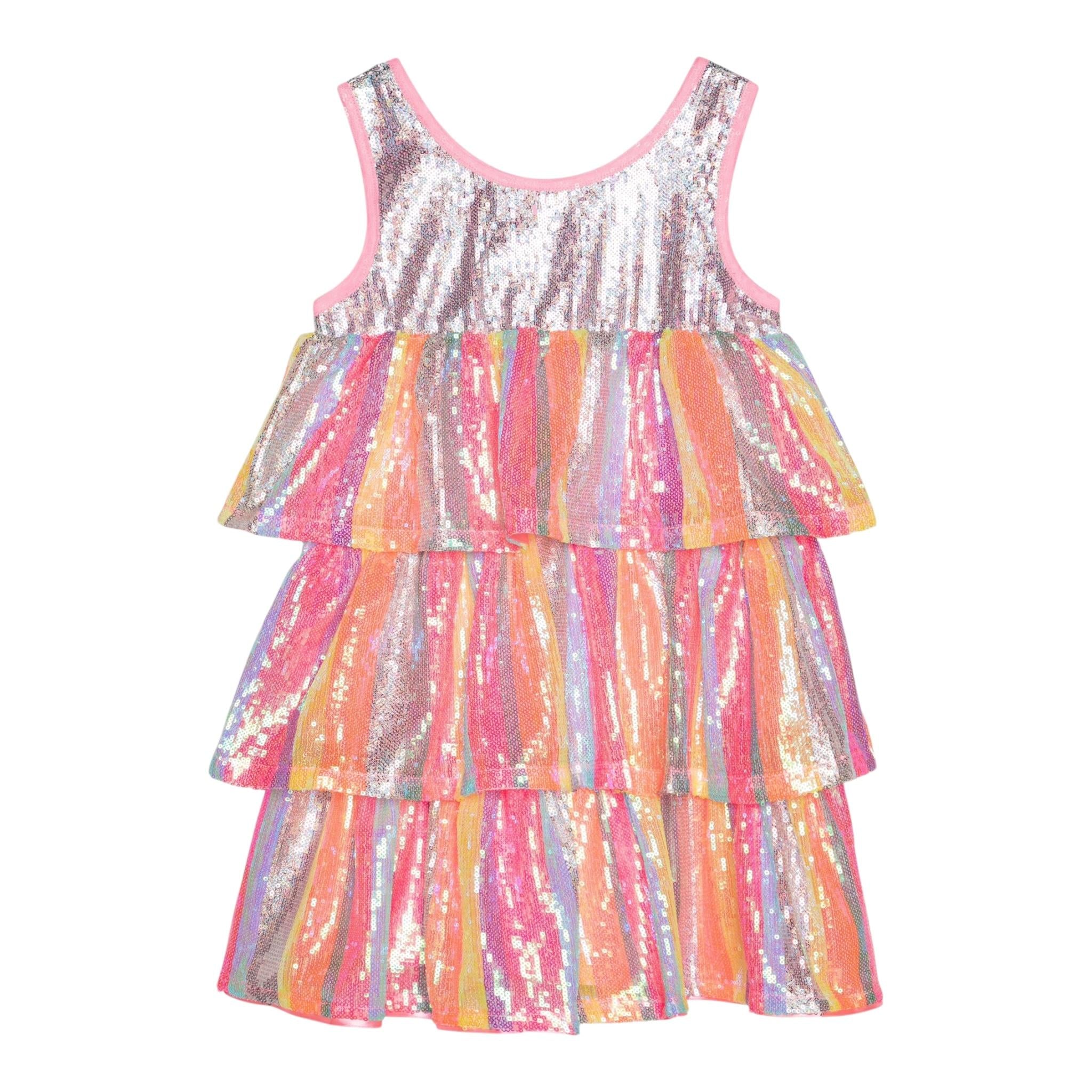 Billieblush Abito Multicolor con Paillettes Giromanica per Bambina U20968XXX MULTICOLOR BillIEBLUSH 