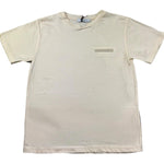 Paolo Pecora T-Shirt Girocollo Tinta Unita con Taschino per Bambino PP4243 PANNA PAOLO PECORA 