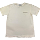 Paolo Pecora T-Shirt Girocollo Tinta Unita con Taschino per Bambino PP4243 PANNA PAOLO PECORA 