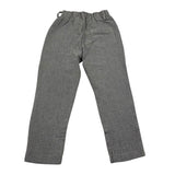 Lalalu' Pantalone Tinta Unita con Elastico In Vita Grigio per Bambino