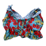 Carlotta Vindice Completo 2 Pezzi Top-Pantalone E Bandana Blu per Bambina SCPTT4J BLU CARLOTTA VINDICE 