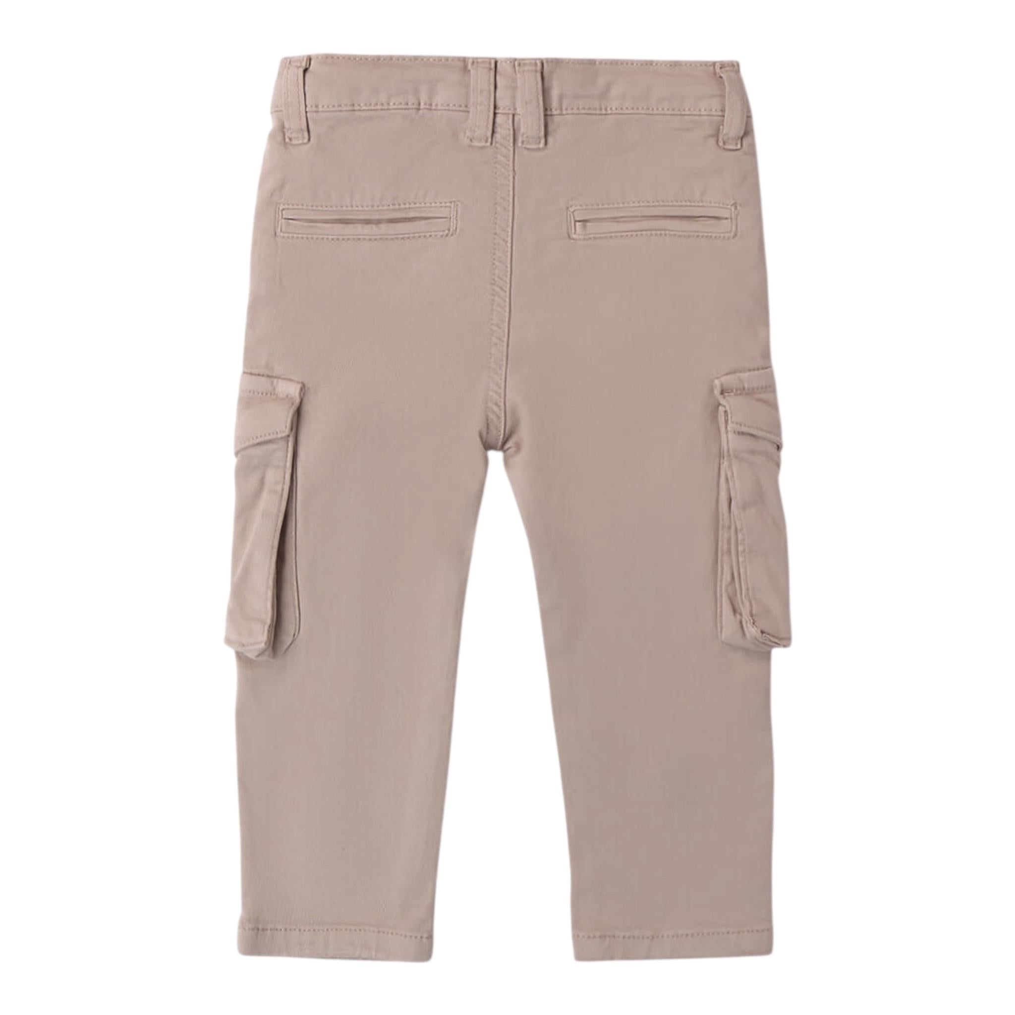 SARABANDA pantalone tinta unita con girovita regolabile Sabbia per Neonato 0A166 SABBIA SARABANDA 