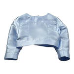 Isabel Coprispalle Tinta Unita con Bottoni Brillantini per Bambina 4464B AZZURRO ISABEL 