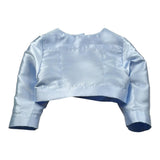 Isabel Coprispalle Tinta Unita con Bottoni Brillantini per Bambina 4464B AZZURRO ISABEL 