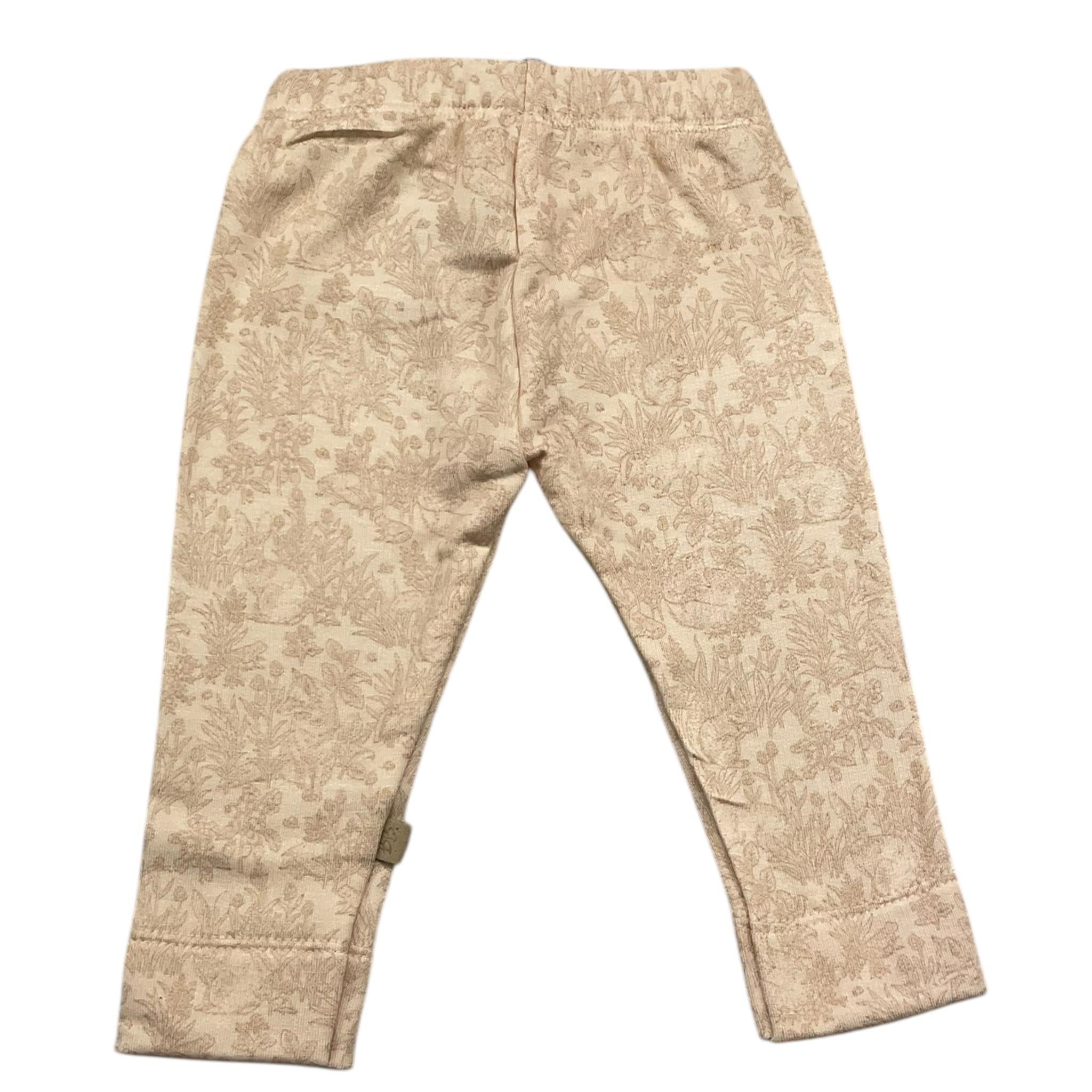 BAMBOOM+BABIES leggins tinta unita con stampa in contrasto Rosa per Neonata 247A ROSA BAMBOOM+BABIES 