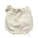 Wedoble Culotte Tinta Unita Con Fascia Panna Per Neonata