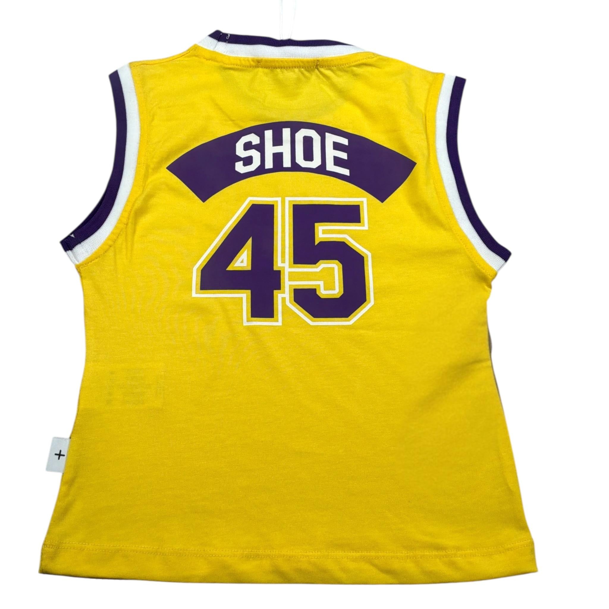Shoe Canotta tinta unita con Logo Giallo per Bambino SHSS25B88 GIALLO SHOE 