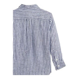 Ralph Lauren Camicia Tinta Unita con Fantasia A Righe per Neonato 323962145001N BLU RALPH LAUREN 