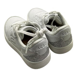 Acbc Sneakers Tinta Unita Con Stampe In Contrasto Bianco Per Bambina