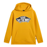 VANS felpa chiusa con cappuccio tinta unita con logo Senape per Bambino VN00JYDLSV SENAPE VANS 