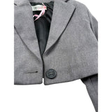 Miss Blumarine Giacca Tinta Unita per Neonata 3141J1227 GRIGIO MISS BLUMARINE 