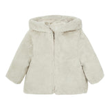 MAYORAL giubbino reversibile tinta unita con zip e cappuccio Beige per Neonata 2480 BEIGE MAYORAL 