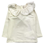 LE BEBE' shirt tinta unita con colletto  Panna per Neonata LBG6034 PANNA LE BEBE' 