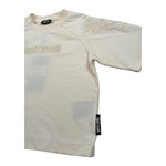 Just Cavalli T-Shirt Girocollo Modello Crop Tinta Unita per Bambina JIP26133TS PANNA JUST CAVALLI 