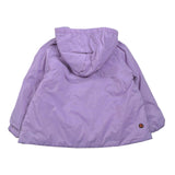 Save The Duck Giubbino Tinta Unita con Zip E Cappuccio per Bambina J32196G LILLA SAVE THE DUCK 