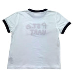 Saint Barth T-Shirt Girocollo Tinta Unita con Logo per Bambina SBSUMMER BIANCO SAINT BARTH 