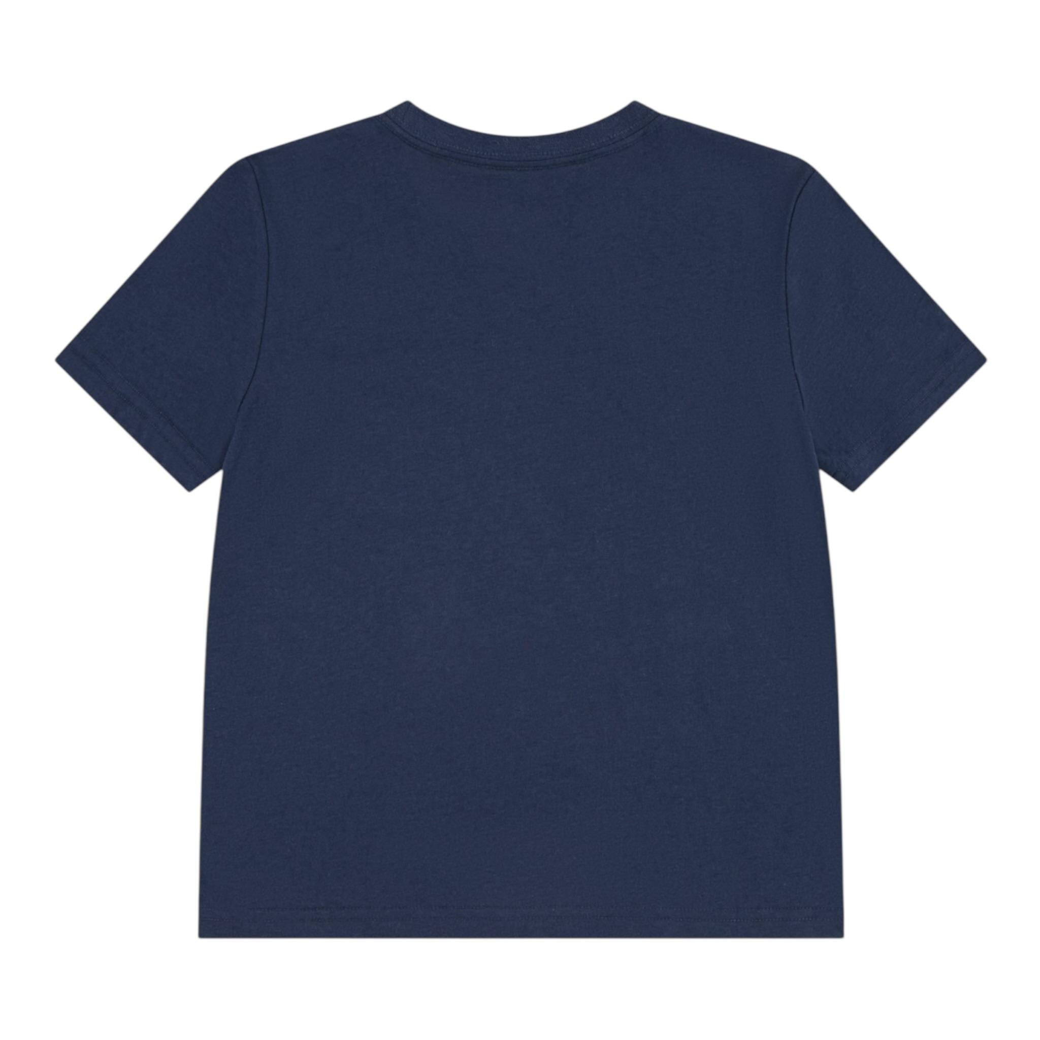 Levi'S T-Shirt Girocollo tinta unita con Stampa Blu per Bambino 9EM359X BLU LEVI'S 