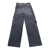 LIU JO jeans tinta unita modello palazzo Nero per Bambina GF4121 NERO LIU JO 
