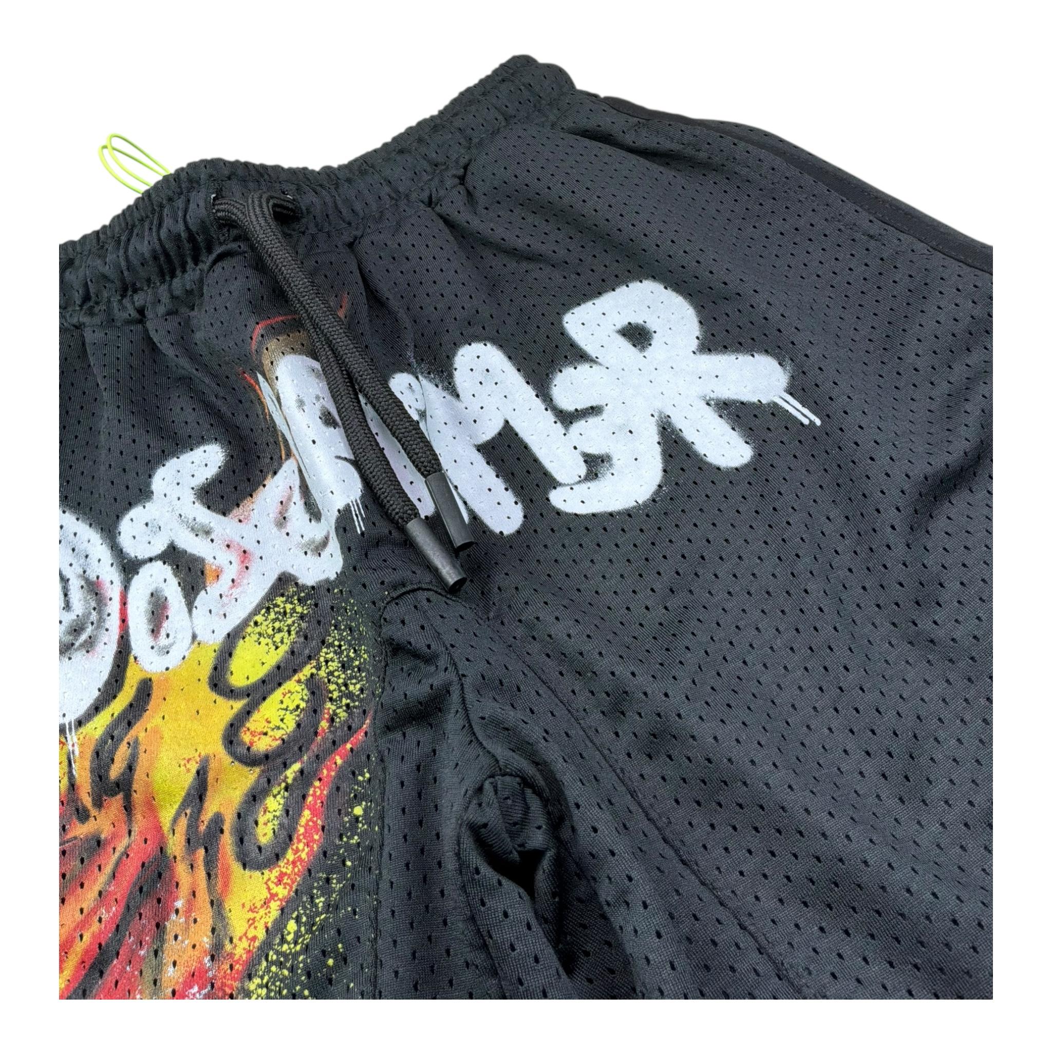 Disclaimer Bermuda Tinta Unita Traforato per Bambino 25EDK58441X NERO DISCLAIMER 