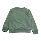 Saint Barth Felpa Girocollo Tinta Unita con Stampa per Bambino 00689L VERDE SAINT BARTH 