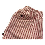Tommy Hilfiger Short Fantasia A Righe con Elastico In Vita per Neonata KN0KN01619 BIANCO/ROSA TOMMY HILFIGER 