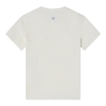 Dou Dou T-Shirt Girocollo Tinta Unita con Stampa per Bambina DW8P81X BIANCO DOU DOU 