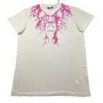 PHOBIA ARCHIVE t-shirt tinta unita girocollo con stampa Bianco per Bambino PHK00622 BIANCO PHOBIA ARCHIVE 