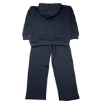 JOHN RICHMOND completo 2 pezzi felpa-pantalone tinta unita Nero per Bambina RBA25005CF NERO JOHN RICHMOND 