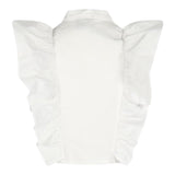 Marc Ellis Camicia Tinta Unita con Balze per Bambina JMJSH16684 BIANCO MARC ELLIS 