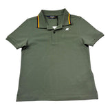 K-Way Polo Mezza Manica Tinta Unita per Bambino K6126MWX VERDE K-WAY 