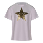 Marc Ellis T-Shirt Tinta Unita con Stampa per Bambina JMJTS01258 BIANCO MARC ELLIS 