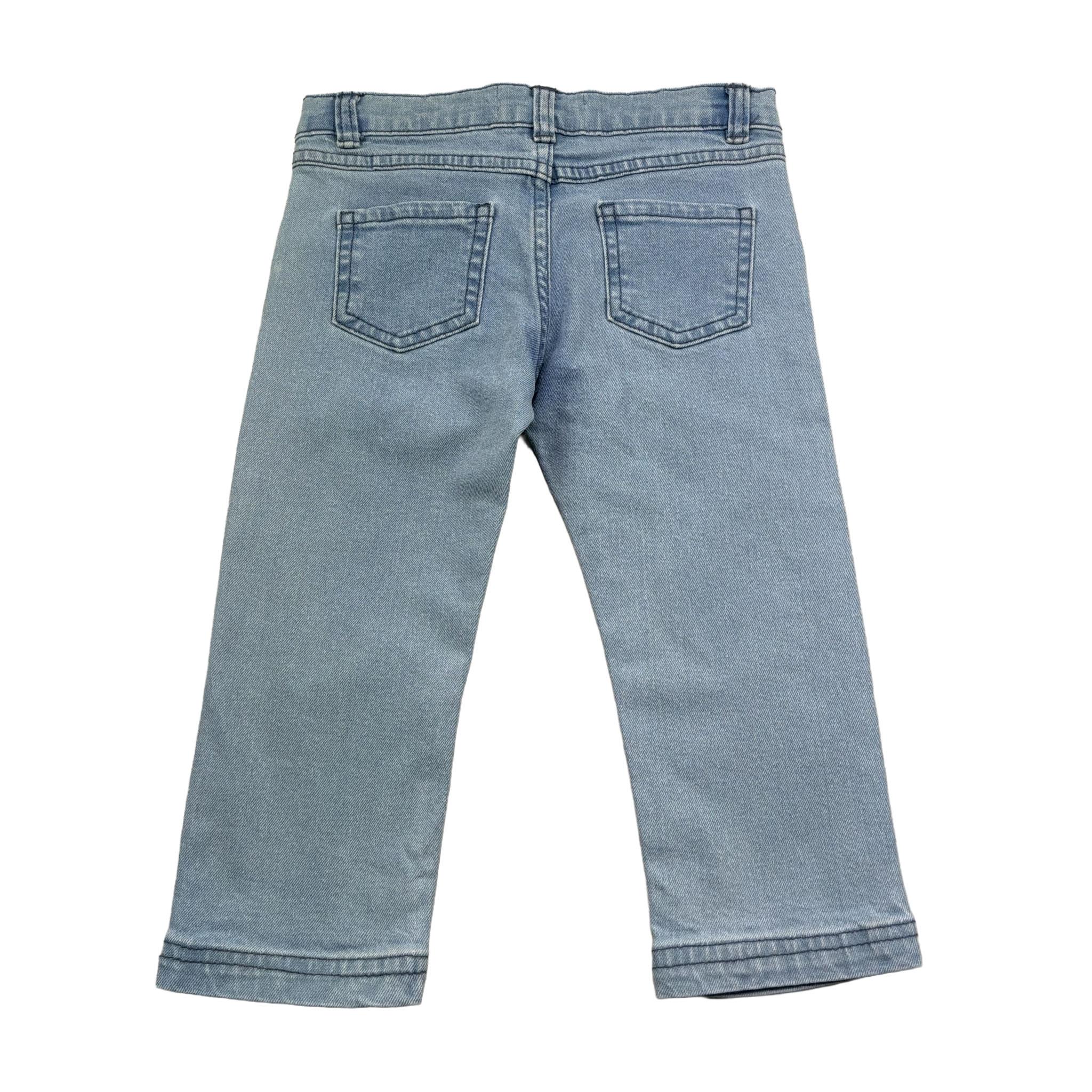 Just Cavalli Jeans Tinta Unita con Girovita Regolabile per Neonata JIP26074JE AZZURRO JUST CAVALLI 