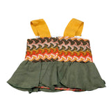 La Stupenderia Top Giromanica Stampa Fantasia per Bambina TJTP92X MULTICOLOR LA STUPENDERIA 