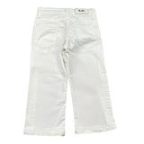 Fun & Fun Pantalone Tinta Unita con Girovita Regolabile per Bambina FNBPT14424 BIANCO FUN & FUN 