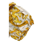 Dolce & Gabbana Short Tinta Unita con Fantasia Rose per Bambina L23Q30 BIANCO DOLCE & GABBANA 