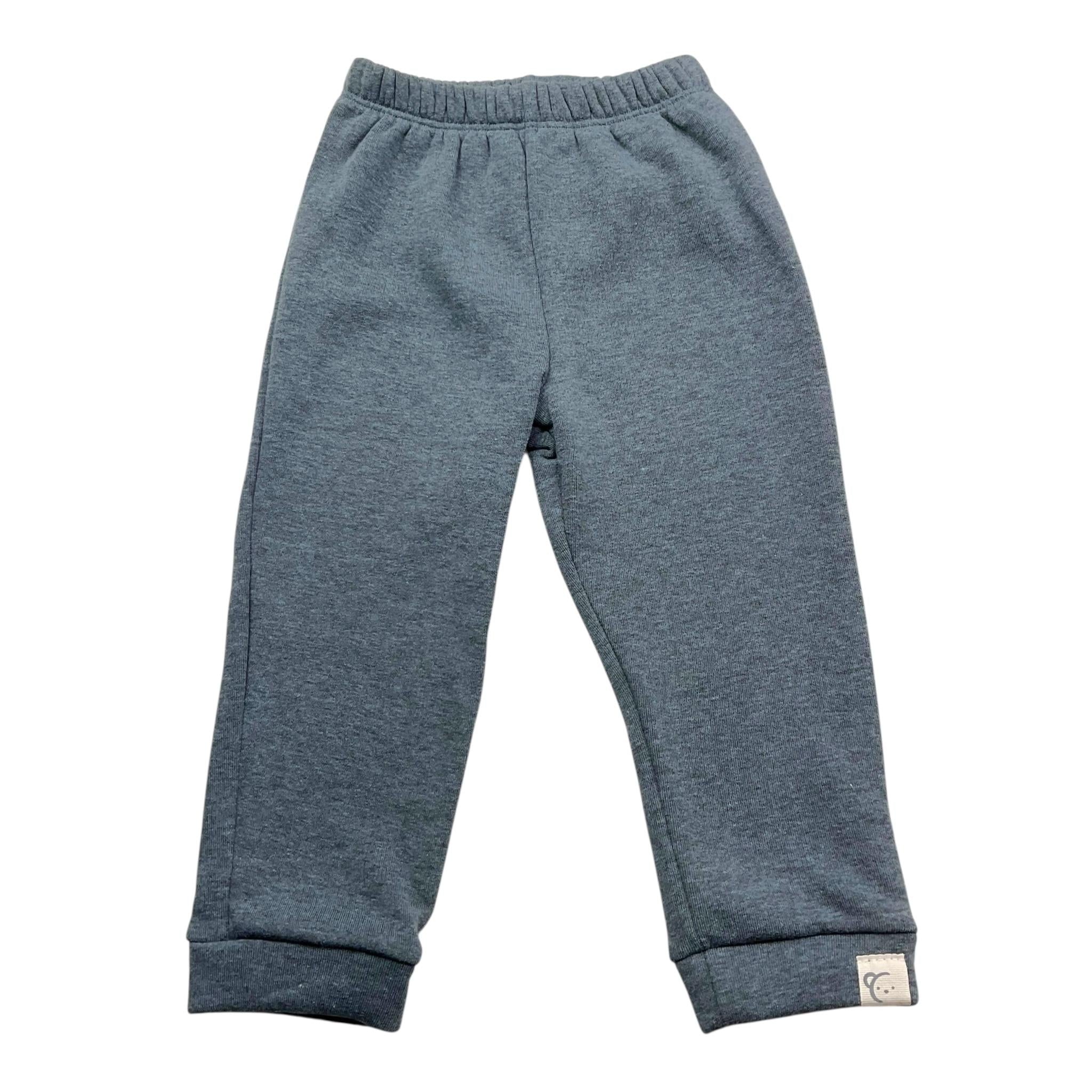 CALAMARO pantalone tuta tinta unita con elastico in vita Blu per Neonato 16057N BLU CALAMARO 