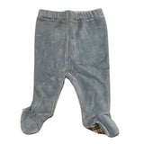 MARLU' completo 2pz maglia-ghettina tinta unita con fantasia Azzurro per Neonato IG5551 AZZURRO MARLU' 