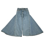 John Richmond Jeans Tinta Unita con Girovita Regolabile per Bambina RGP26092JE AZZURRO JOHN RICHMOND 