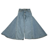 John Richmond Jeans Tinta Unita con Girovita Regolabile per Bambina RGP26092JE AZZURRO JOHN RICHMOND 