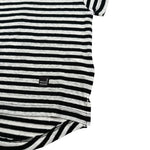 Paolo Pecora T-Shirt Fantasia A Righe Nero per Bambino PP2214 NERO PAOLO PECORA 