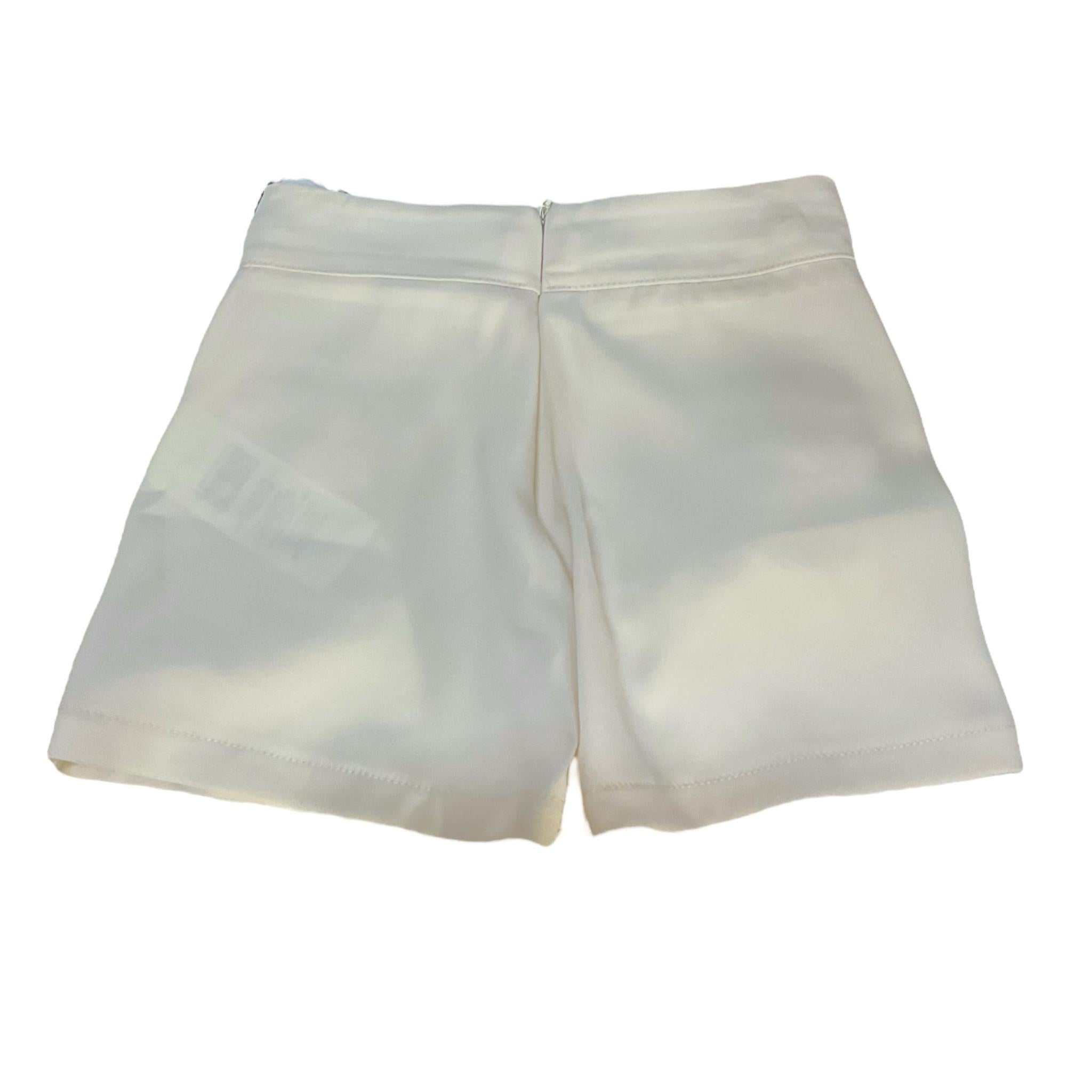 Fun & Fun Short Tinta Unita con Logo per Bambina FBSO01337 BEIGE FUN & FUN 