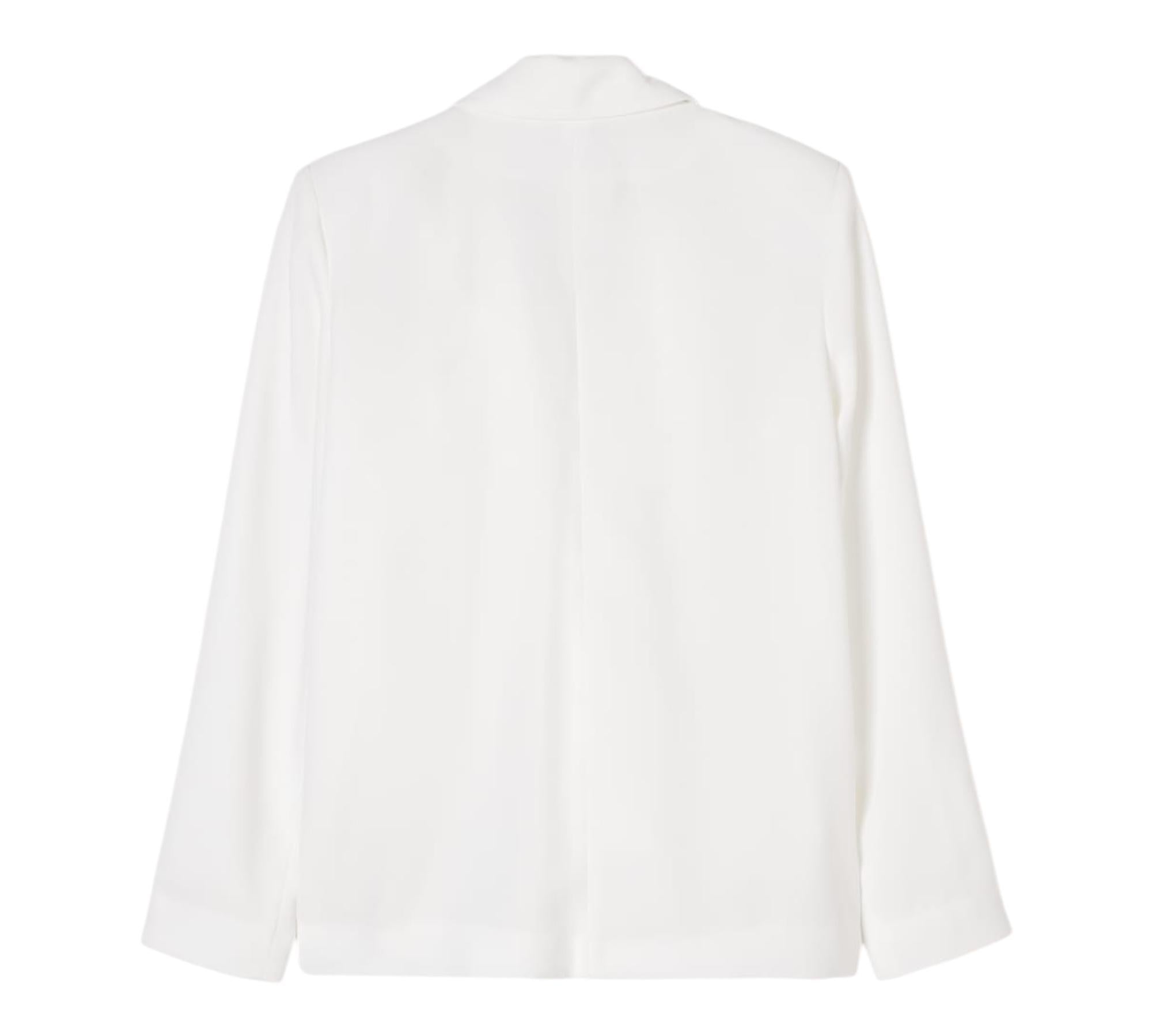 Liu Jo Giacca Tinta Unita con Bottoni per Bambina GA5029X BIANCO LIU JO 