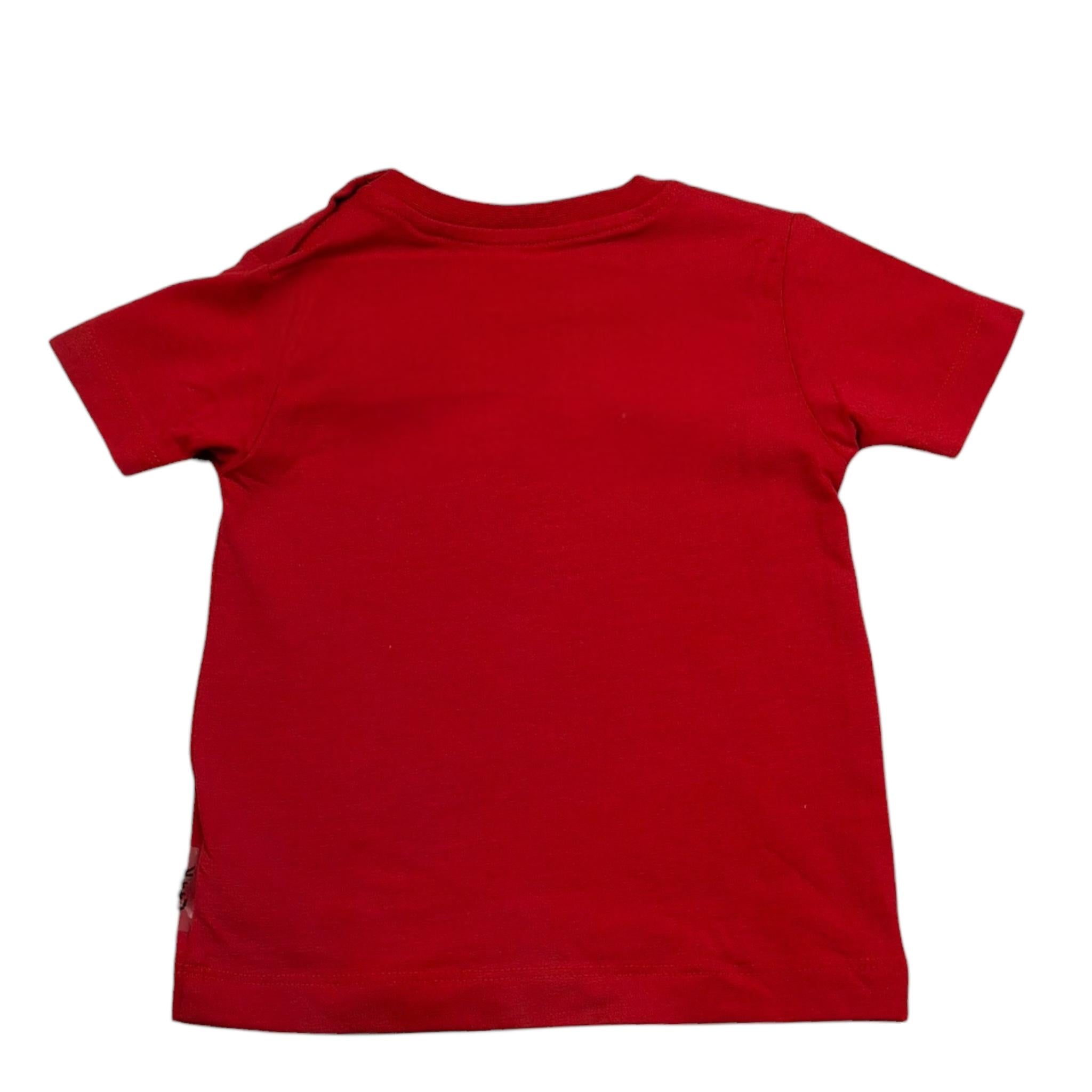 F**K T-Shirt Girocollo Tinta Unita con Stampa per Bambino FJ224210RSJ ROSSO F**K 