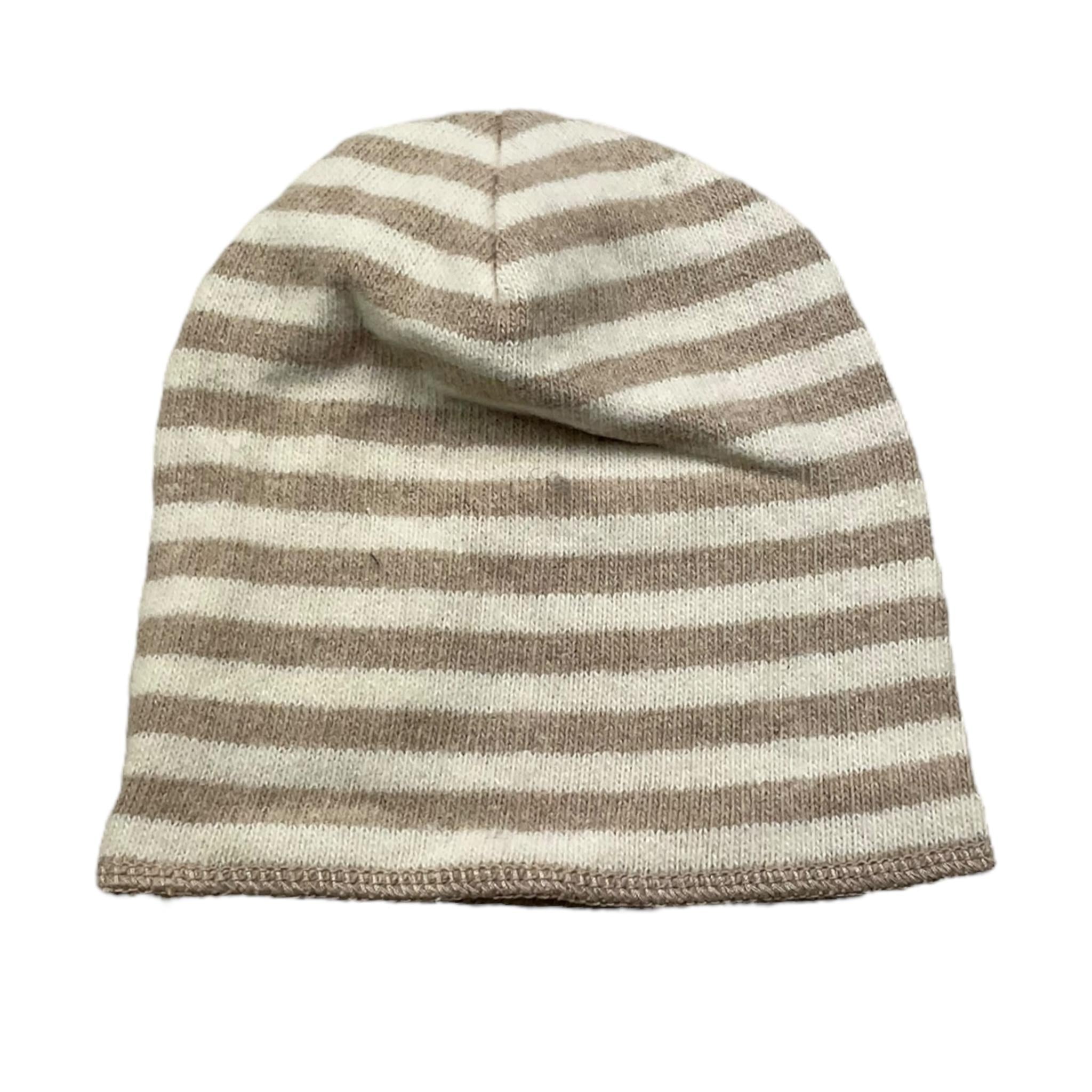 ZHOE & TOBIAH cappello fantasia a righe Beige per Neonato KTT9 BEIGE ZHOE & TOBIAH 