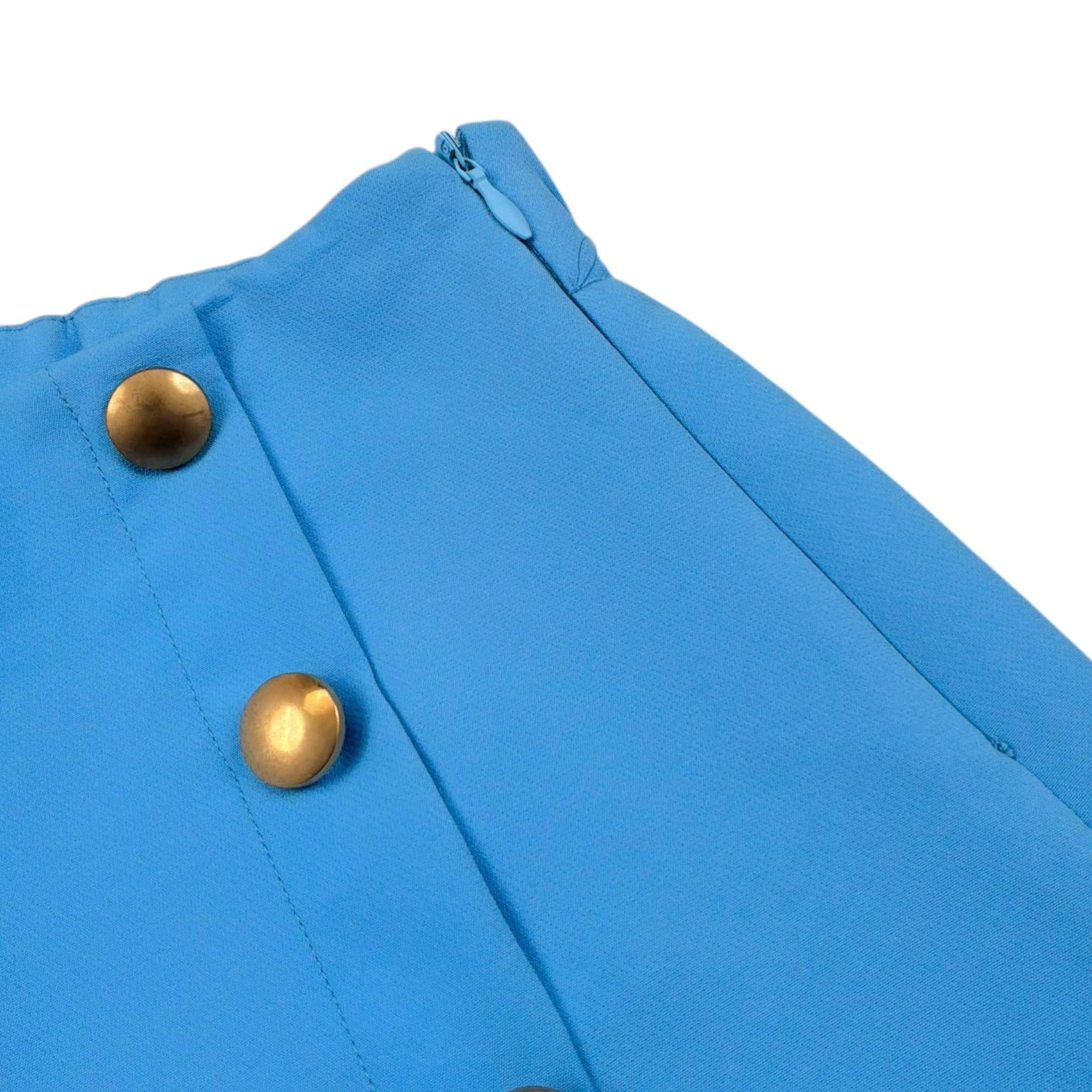 Y-Clu Short Tinta Unita con Elastico In Vita per Bambina Y19031 AZZURRO Y-CLU 