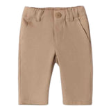 Mini Banda Pantalone tinta unita con Girovita Regolabile Beige per Neonata 3B619 BEIGE MINI BANDA 