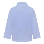 Dou Dou Camicia Tinta Unita Manica Lunga per Bambino DW5P10 AZZURRO DOU DOU 