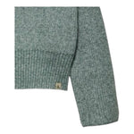 CALVIN KLEIN maglia collo alto tinta unita Verde per Bambina IG0IG02649 VERDE CALVIN KLEIN 